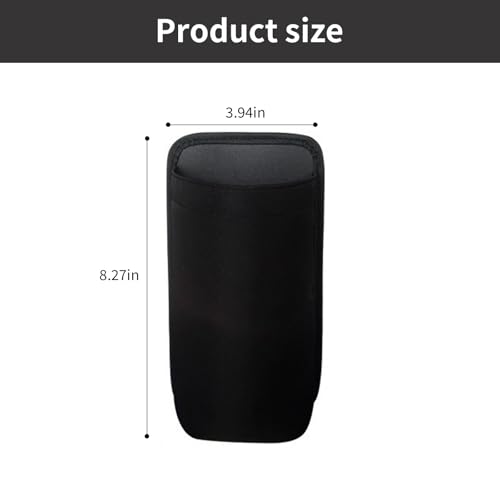 1 Pcs Black Cup Holder Large Cup Holder, Car Water Bottle Holder Bag, Hanging Anti-Drop Seat Car Seat Side-Hanging Storage Bag, Car Water Cup Storage Bag for Most Car Models