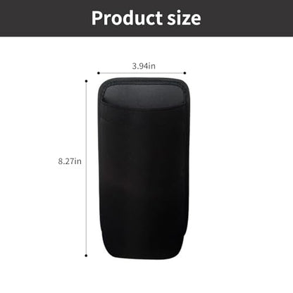 1 Pcs Black Cup Holder Large Cup Holder, Car Water Bottle Holder Bag, Hanging Anti-Drop Seat Car Seat Side-Hanging Storage Bag, Car Water Cup Storage Bag for Most Car Models