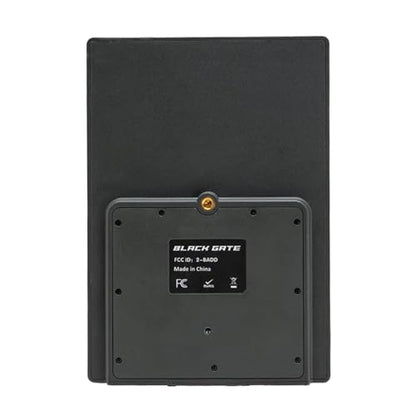 Black Gate Solar Panel Kit for Trail Cameras – 2000mAh Lithium Battery, 12V Compatible, Tree Mount & Armored Cable, USB-C Charging, Charge Indicator, Forest Green/Black