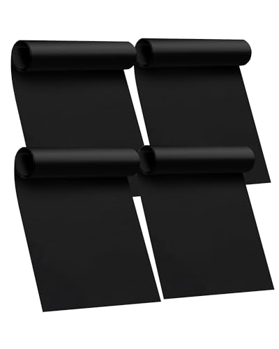 Oven Liners for Bottom of Oven - 4 Pack Large Heavy Duty Oven Mats, 17"x 25" Reusable Matt Liner for Electric, Gas, Toaster Ovens & Grills, BPA & PFOA Free, Kitchen Essentials, Black - color: Black, size: 4 Pack 17”x25”