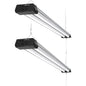 Barrina BS42a 4FT LED Shop Light for Garage, 42W, 5000K, 4800LM, Linkable Plug in Light Fixture, Workshop, Hanging or Flush Mount, Concealed Wiring Design, Pull Chain Switch, Heat Dissipation, 2 Packs - size: 2 Packs