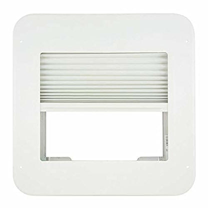 AP PRODUCTS A1W-15201612 RV WINDOW VENT SHADE; WHITE