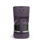bella 12 Cup Programmable Coffee Maker, Reusable Dishwasher Safe Accessories, Easy LCD display, Auto Shutoff, 900 watt, Plum - color: Plum