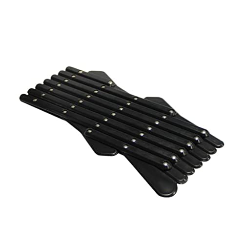 Toddmomy Adjustable Car Window Pet Barrier: PP Automotive Fence for Dogs & Cats (24x12cm, Black)‌ (Pack of 2) - size: 11.8X24CM (Pack of 2)