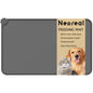 Silicone Pet Food Mat Waterproof - BPA Free Non-Slip Dog Feeding Mat with High Raised Edges - Spill-Proof Placemats for Cats and Dogs Food and Water Bowls 18.5"x11.5"