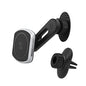 Scosche MP2ODVM-XTSP MagicMount Pro2 Dash/Vent/Window 4-in-1 Magnetic Cell Phone Holder Car Mount Kit Compatible with MagSafe, iPhones, Galaxy, Pixel & All Smartphones - style: Dash / Vent w/ Swingarm