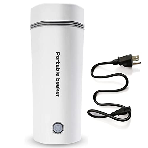 Electric Travel Kettle, Portable Electric Kettle, Mini Hot Water Boiler, Small Travel Tea Kettle Fast Boiling Water, One Cup Hot Water Maker, 350ml-White - color: Whit-350ml