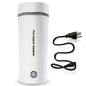 Electric Travel Kettle, Portable Electric Kettle, Mini Hot Water Boiler, Small Travel Tea Kettle Fast Boiling Water, One Cup Hot Water Maker, 350ml-White - color: Whit-350ml