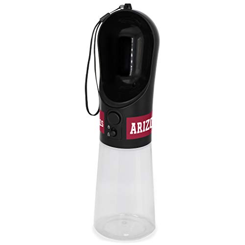 Dog Water Bottle. NFL Arizona Cardinals PET Water Bottle. Best Cat Water Bottle. Water Fountain Dispenser for Dogs & Cats. - color: Arizona Cardinals