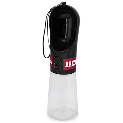 Dog Water Bottle. NFL Arizona Cardinals PET Water Bottle. Best Cat Water Bottle. Water Fountain Dispenser for Dogs & Cats. - color: Arizona Cardinals