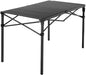 MOUNTAIN SUMMIT GEAR Heavy-Duty Roll-Top Table for Camping - Portable Aluminum-Top Folding Table with Steel Frame by Caddis Sports (Medium) - size: Medium