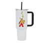 Bioworld The Grinch Max 40 Oz White Stainless Steel Tumbler with Handle - color: The Grinch Max
