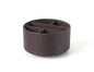 Remote Control Holder 360° Spinning Controller Holder TV Remote Caddy End Table Organizer Storage Bedside - color: Brown
