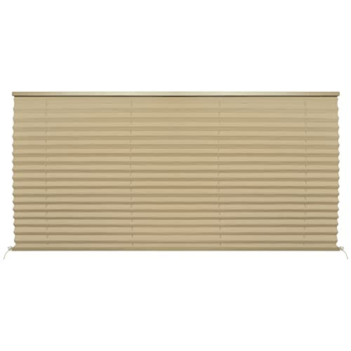 RV Blinds for Camper Window, RV Shades Window Pleated Shades,Camper Blinds for Travel Trailer Motor Coach Motorhome-50 W x 24" L - color: Cappuccino, size: 50"W x 24"H