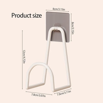 Multi Purpose Wall Mount Holder for Badminton Tennis Rackets Space Saving Organizers with Strong Adhesive Hook Wall Mount Holder