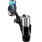 JOYTUTUS Cup Holder Phone Mount for Car, Car Cellphone Large Adapter Long Arm with 360 Degree Rotation, Compatible iPhone, Samsung & All Smartphones,Black,1 Pack - color: Black