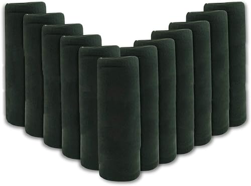 (24 Pack) Bulk Fleece 50x60 Throw Blankets for Wedding Favors, Homeless Women, Men, Homes, Bed, Sofa, Couch, Office, Pet Blankets, Travel | Soft Warm Lightweight Throw Blankets in Bulk (Dark Green) - color: Dark Green
