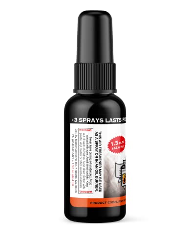BluntPower (Black Rain, 1 Pack) Concentrated Odor Eliminator & Diffuser Oil - Room Deodorizer, Odor Eliminator, Air Freshener - Premium Oil Based Air Freshener