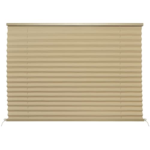 NOVINO RV Blinds for Camper Window,RV Window Shades Camper Blinds for Travel Trailer,Pleated Shade for Motorhome Motor Coach-38 W x 24" L - color: Cappuccino, size: 38"W x 24"H