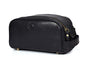 Leather Toiletry Travel Pouch Leather Waterproof Dopp Kit By Aaron Leather Goods - color: Carob