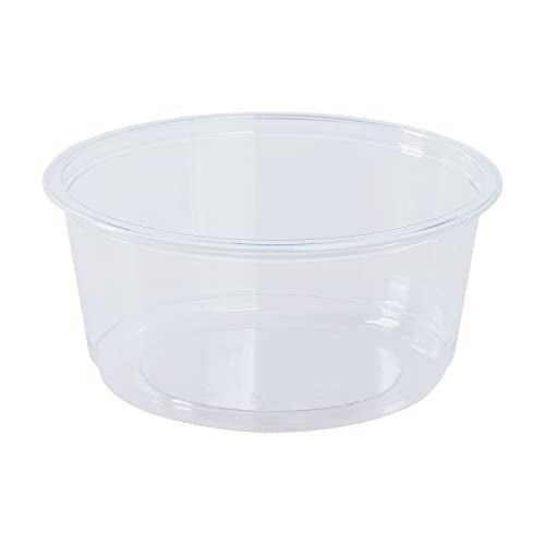 Karat 12oz PET Round Deli Container (117mm), FP-DC12-PET - 500 ct - size: 12oz