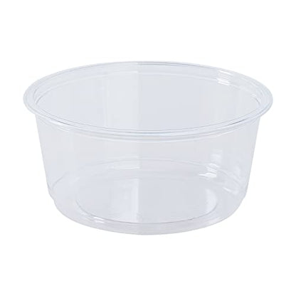 Karat 12oz PET Round Deli Container (117mm), FP-DC12-PET - 500 ct - size: 12oz