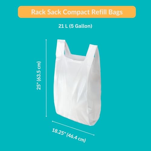 Rack Sack Compact Bag Refills White 48's - color: White
