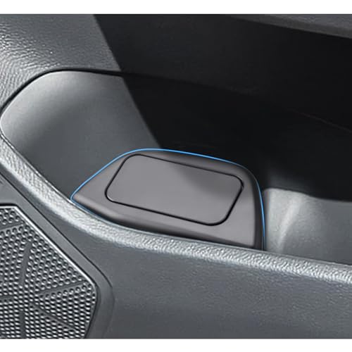 for Toyota RAV4 Trash Can for 2019-2025 Toyota RAV4 Small Car Trash Bin for Side Door RAV4 Front Right Door Trash Garbage Bin w/Lid for Toyota RAV4 Accessories (RAV4 Right Side) - color: RAV4 Right Side