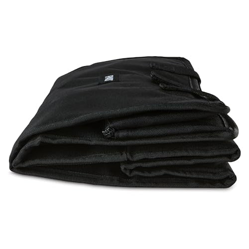 PackIt(R) Freezable Grocery Tote, Black, Built with EcoFreeze(R) Technology, Foldable, Collapsible, Reusable, Zip Closure, Dual handles, Great for Transporting Fresh Groceries - color: Black