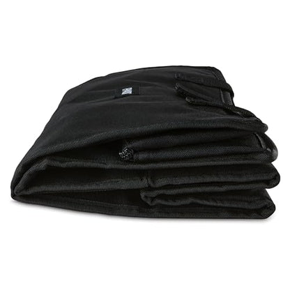 PackIt(R) Freezable Grocery Tote, Black, Built with EcoFreeze(R) Technology, Foldable, Collapsible, Reusable, Zip Closure, Dual handles, Great for Transporting Fresh Groceries - color: Black