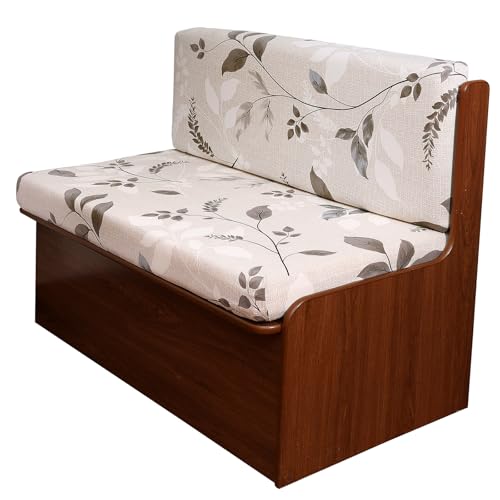 CRFATOP 2 Pieces RV Couch Covers for Sofa Bed Printed Large Camper Cushion Slipcover Stretch 3 Seat Rv Dinette Cushion Furniture Protector for Jackknife Sleeper Sofas, 1 Backrest & 1 Bench Cover,D01 - color: Color D01, size: 1 Set
