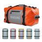 70L Waterproof Duffel Bag Travel Dry Bag, Large Capacity, Adjustable Thickened Straps and Handles, Zip Closure, Air Valve, Keep Equipment Safe, Suitable for Boating Rafting Motorcycle Kayaking - size: 70L