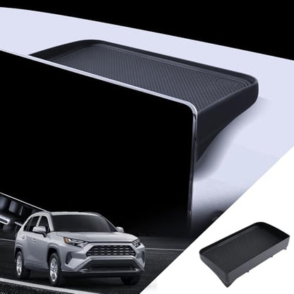 for RAV4 Dashboard Console Organizer 2019-2025 Toyota RAV4 Hybrid LE/XLE/Limited/Adventure/XLE Premium/TRD Off Road Accessories Behind Screen Organizer Storage Box Console Dash Tray - size: for 2019-2025 Toyota RAV4