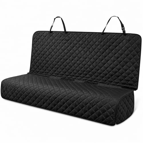 fidozen Waterproof Dog Car Seat Cover for Back Seat: Suitable for Small and Large Dogs, Hammock and Pet Protector, Backseat seat Cover (Full Bench, Extra Large(64" W)) - color: Full bench, size: Extra Large(64"W)