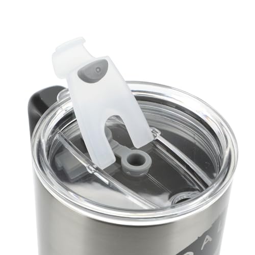 Bioworld Star Wars Mandalorian Mythosaur Skull Bounty Hunter Logo 40 Oz Silver Stainless Steel Tumbler - color: Mythosaur Skull