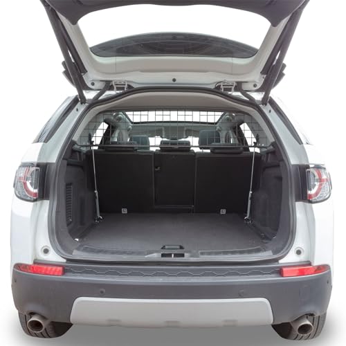 TRAVALL Compatible with Land Rover Discovery Sport (2014-2019) Dog Car Barrier Guard Custom Fit Heavy Duty Steel Mesh Trunk Divider Safety Travel Premium Luggage Cargo Barrier Protection