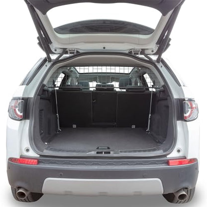 TRAVALL Compatible with Land Rover Discovery Sport (2014-2019) Dog Car Barrier Guard Custom Fit Heavy Duty Steel Mesh Trunk Divider Safety Travel Premium Luggage Cargo Barrier Protection