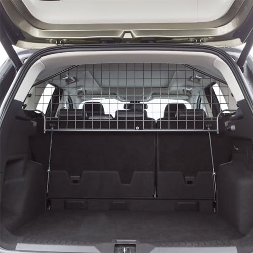 TRAVALL Compatible with Ford Escape (2012-2016) Dog Car Barrier Guard Custom Fit Accessory Heavy Duty Steel Mesh Trunk Divider Safety Travel Premium Luggage Cargo Barrier Backseat Protection