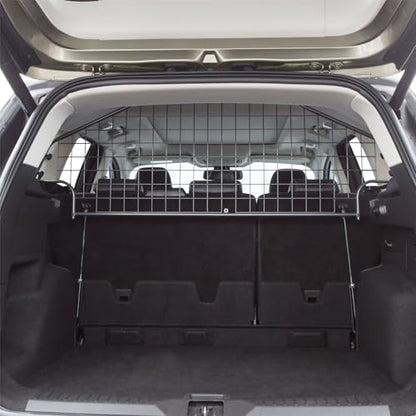 TRAVALL Compatible with Ford Escape (2012-2016) Dog Car Barrier Guard Custom Fit Accessory Heavy Duty Steel Mesh Trunk Divider Safety Travel Premium Luggage Cargo Barrier Backseat Protection