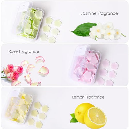 300pcs Portable Hand Washing Soap Sheets, Scented Mini Soap Sheets, Disposable Soluble Soap for Outdoor Travel, Camping, Hiking (Yellow) - color: Yellow