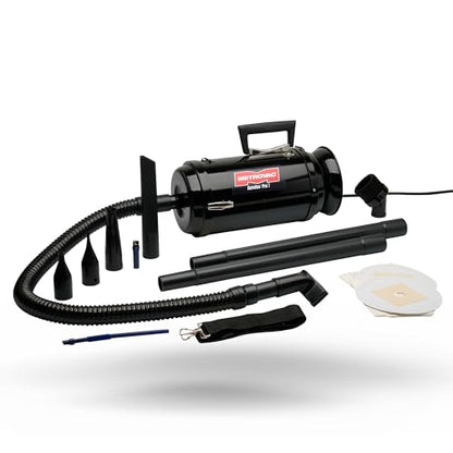 METROVAC DataVac Pro Series 3 MDV-3BA, 900W Handheld Vacuum/Blower with Single Speed Control, Filter, Disposable Bag & Permanent Cloth Bag - size: 900 watts Pro Series 3