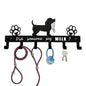 Dog Leash Holder for Wall, Key Holder Wall Mount with Did Someone Say Walk - Dog Stuff Storage Organizer Key Organizer Wall for Living-Room Entryway