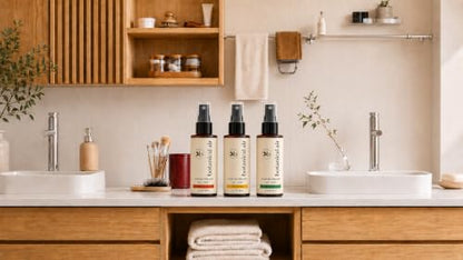 Odor Eliminator Spray – Plant-Based Air Freshener for Home & Fabrics – Eliminates Odors Without Harsh Chemicals – Essential Oil Blend – 3 x 2 oz Discovery Set (3 Scents)