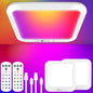 Bairth RGB Rechargeable Motion Sensor Closet Light - 2 Pack - color: RGBW, size: 2 Packs-8000mAh