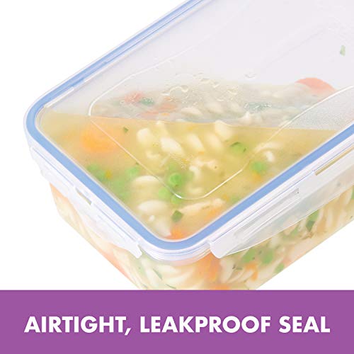 Lock & Lock Assorted Food Storage Container Set (6-Piece) - size: 6 Piece - Rectangle Set