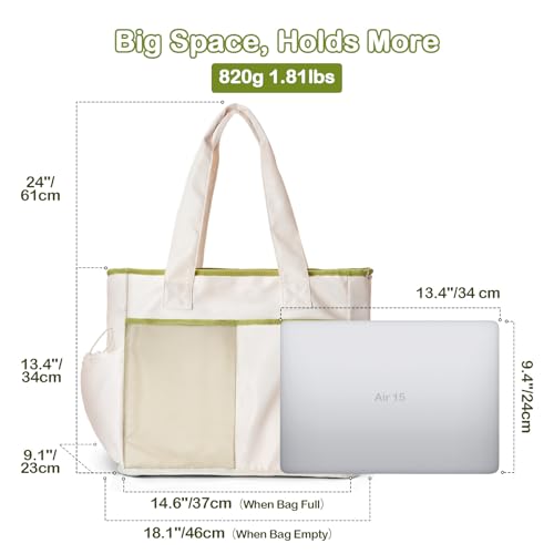 Odoland Soft Cooler Bag – Leakproof Insulated, Collapsible for Beach, Camping - color: White