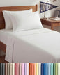 Twin XL 4 Piece Sheet Set - Comfy Breathable & Cooling - Ultra Soft Hotel Luxury Bedding Set w/ 8-16 Inch Deep Pockets - 1 Flat & 1 Fitted Sheet & 2 Pillowcases - Wrinkle Free and Easy Care - White - color: 01 - White, size: Twin XL