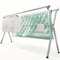 Clothes Drying Racks Outdoor, Updated Version,Stainless Steel Laundry Drying Rack for Indoor Outdoor and The Balcony,Length Adjustable Saves Space,with Windproof Hooks - size: 95inches