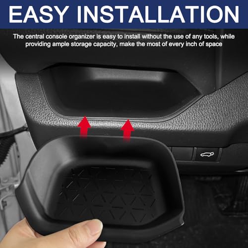 Driver Storage Organizer Tray, Car Console Organizer, Driver's Interior Insert Tray, Car Interior Accessories Dashboard Storage Box Fit for Toyota RAV4 2025 2024 2023 2022 2021 2020 2019