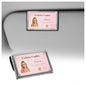 2026 New Car Picture Holder with Sun Visor Clips for Cars,Custom Passenger Princess Car Visor Photo Clip Shows Memorial & Driver's License,Cars Photo Holder for Girlfriend,Boyfriend